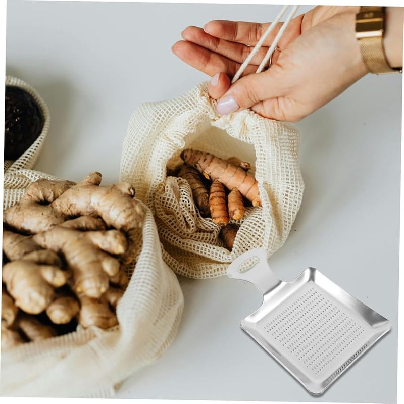 Stainless Steel Kitchen Shredder Hand Grater for Ginger Garlic and Vegetables - Image 5